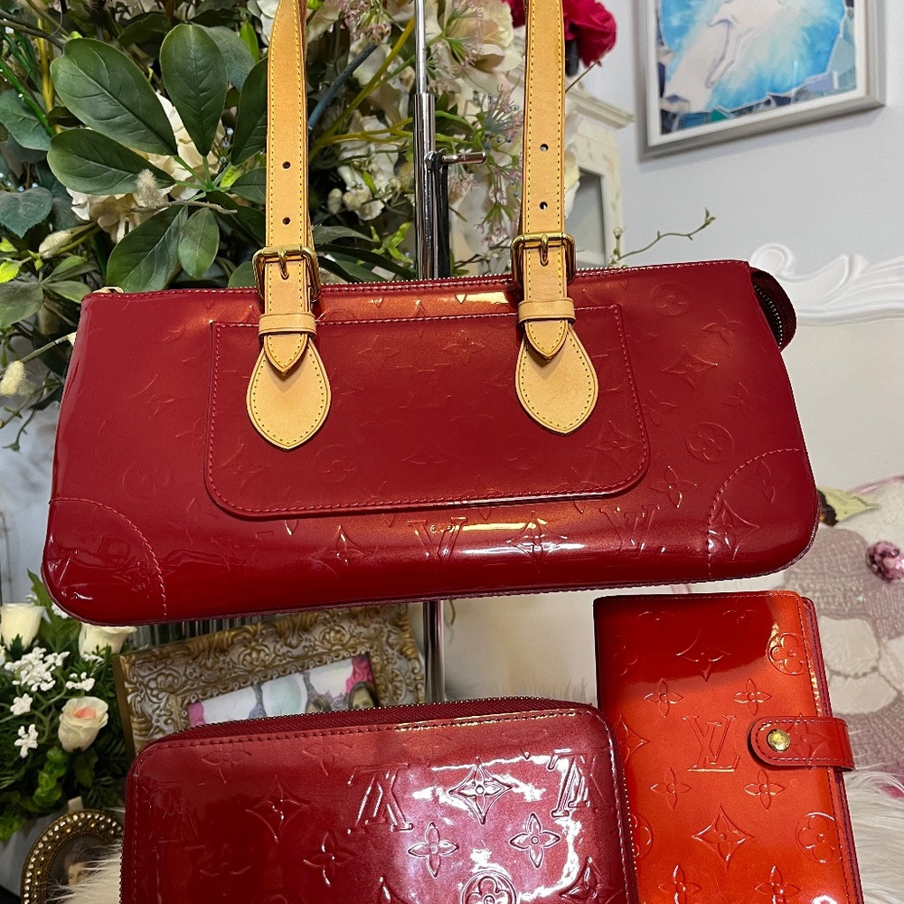 Louis Vuitton Bag, Long Wallet and Agenda